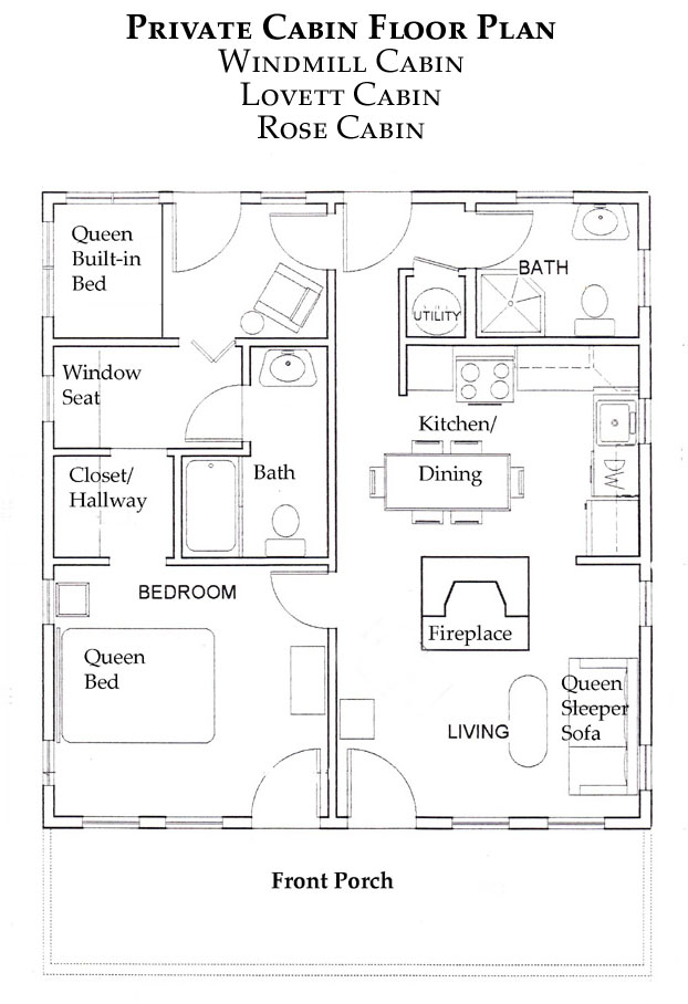 Private Cabin Floor Plan